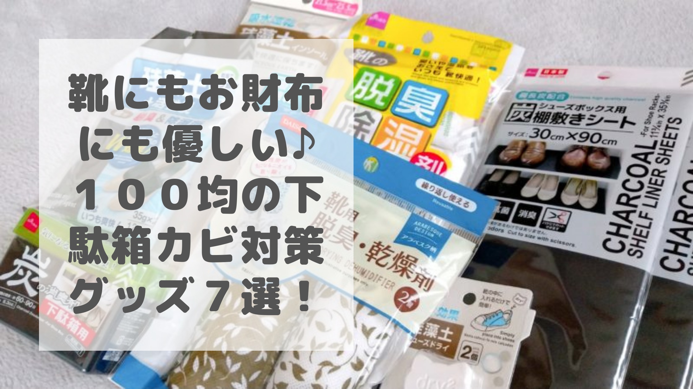 下駄箱のカビ対策は１００均でできる 珪藻土グッズが豊富な全７点 毎日主婦